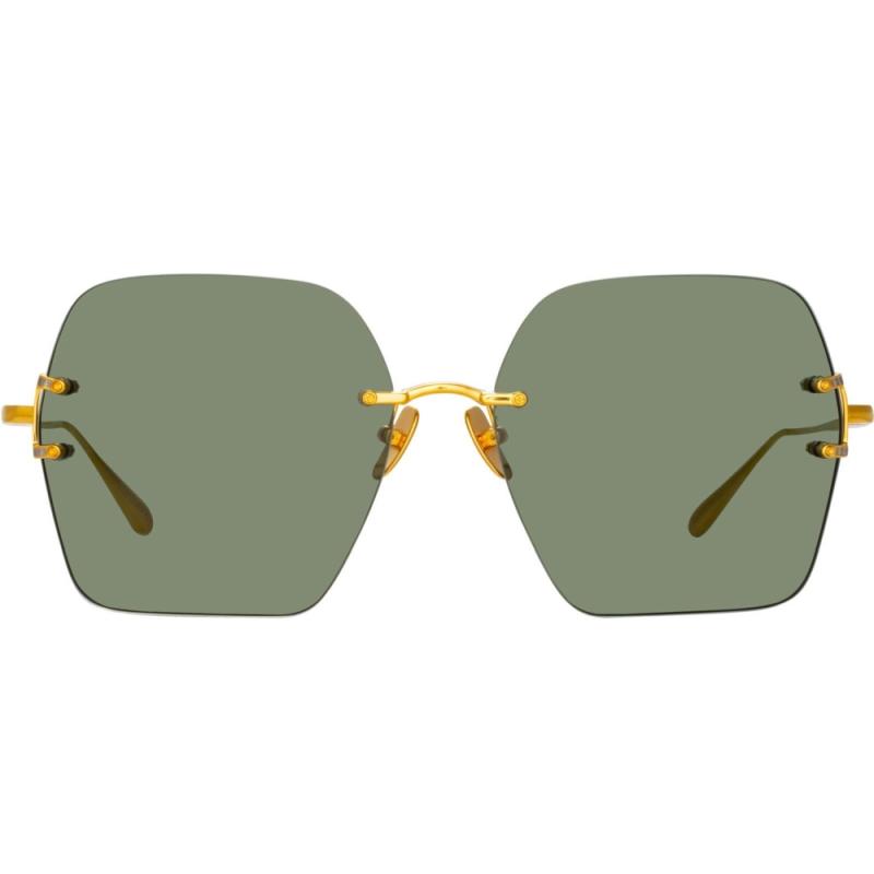 Linda Farrow Ochelari de soare femei linda farrow lfl1395 c2 64 carina