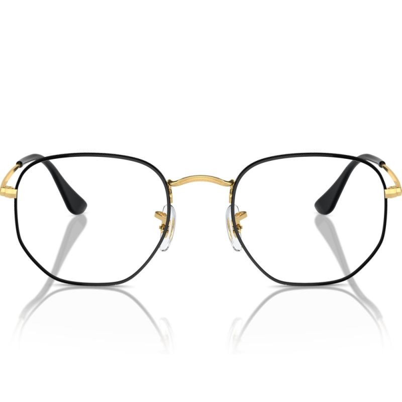 Ray-Ban Ochelari de vedere unisex ray-ban rx6448 3175 48 hexagonal