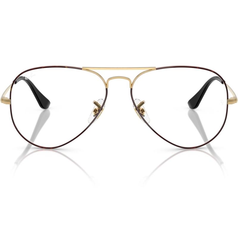 Ray-Ban Ochelari de vedere unisex ray-ban rx6489 3175 58 aviator