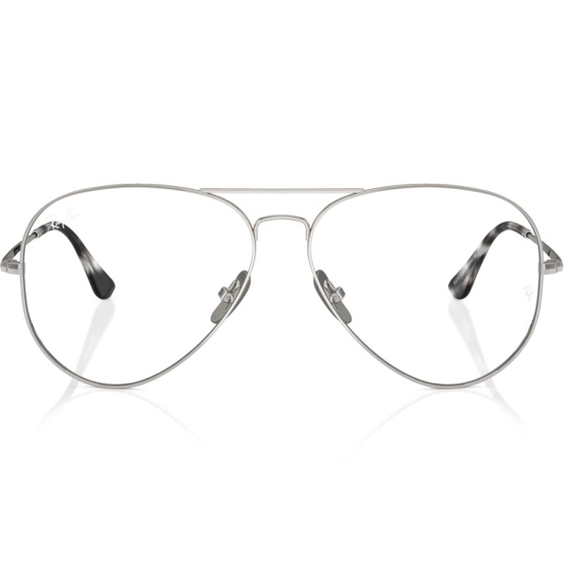 Ochelari de vedere unisex Ray-Ban RX8789 1002 Aviator Titanium