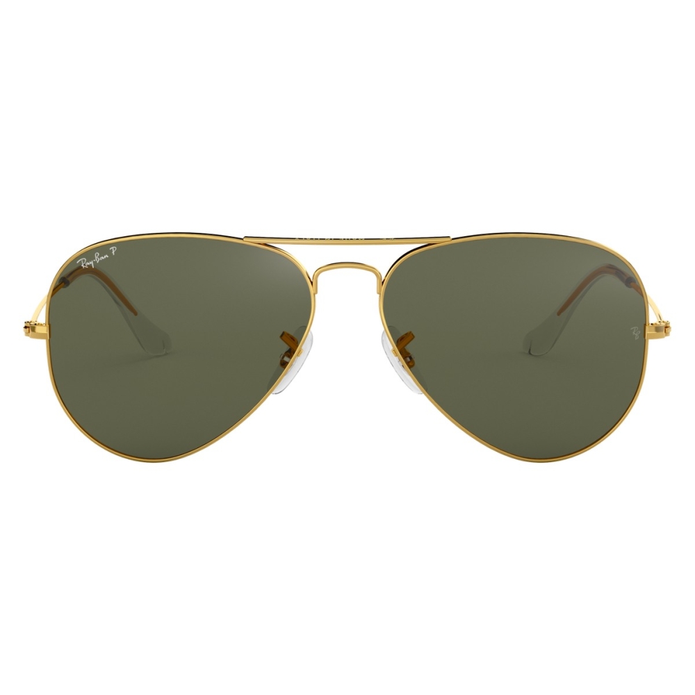 Ochelari de soare unisex Ray-Ban RB3025 001/58 Aviator Large Metal