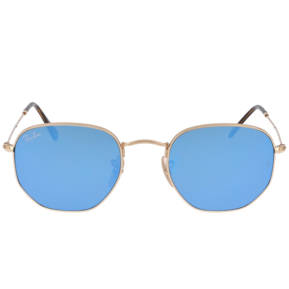 Ochelari de soare unisex Ray-Ban RB3548N 001/9O Hexagonal