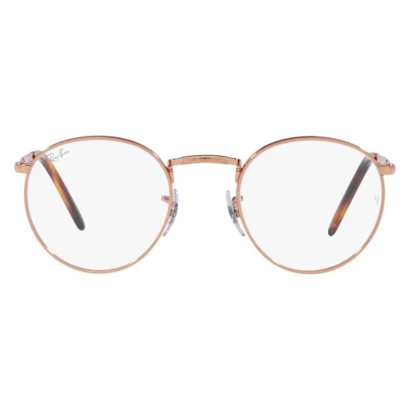 Ray-Ban RX3637V 3094 New Round Rame pentru ochelari de vedere