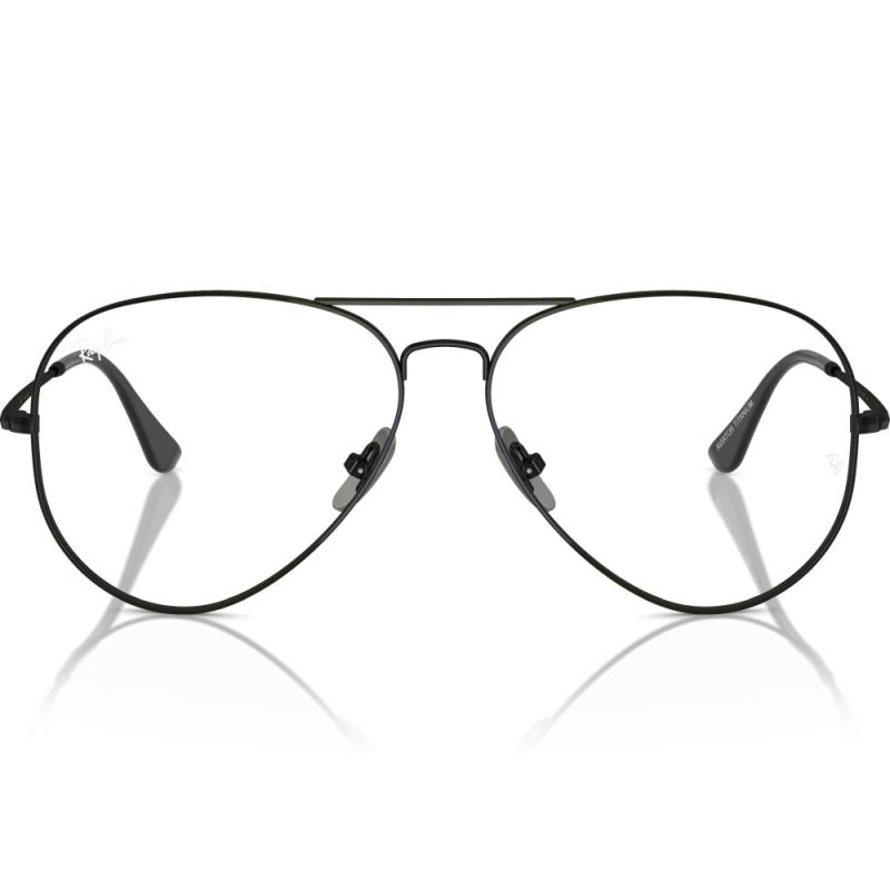 Ochelari de vedere unisex Ray-Ban RX8789 1244 Aviator Titanium