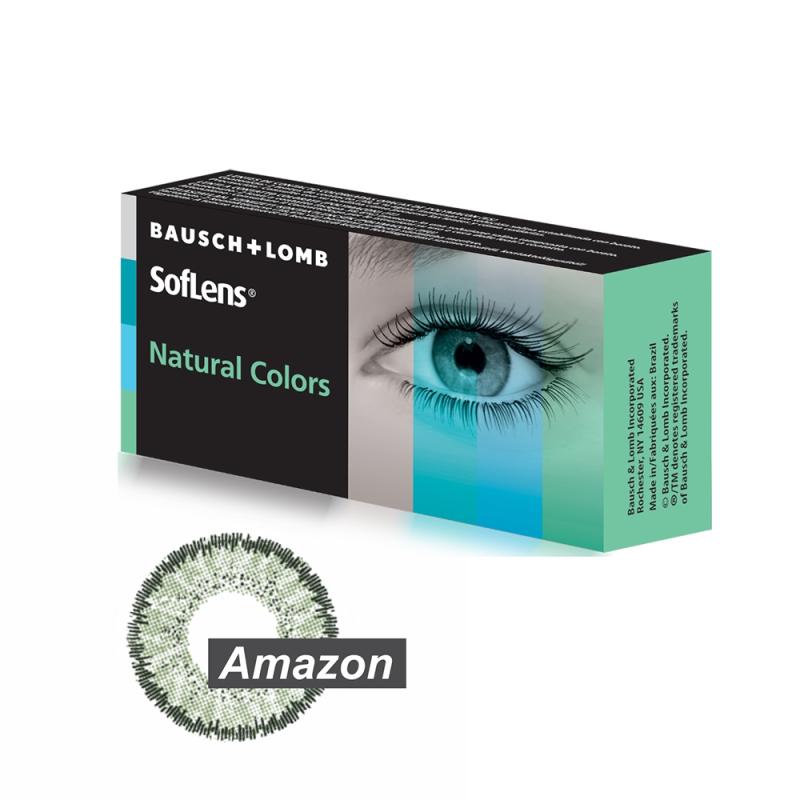 Soflens Natural Colors Amazon cu dioptrie 2 lentile/cutie optiplaza.ro imagine noua