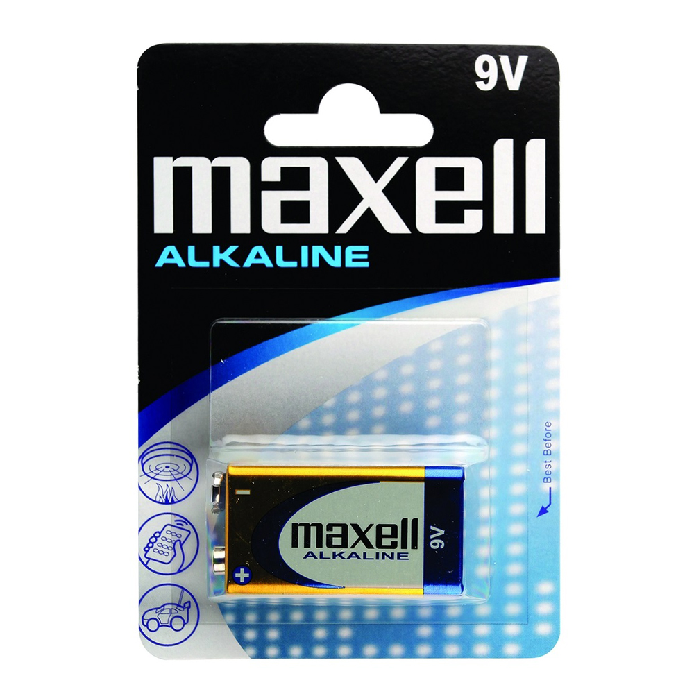 Baterie alcalina 6LR61 9V Maxell