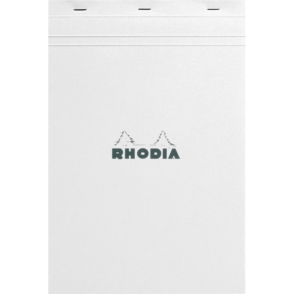 Blocnotes A5 Rhodia White Clairefontaine