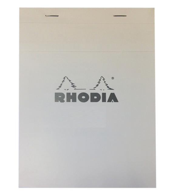 Blocnotes A6 Rhodia White Clairefontaine