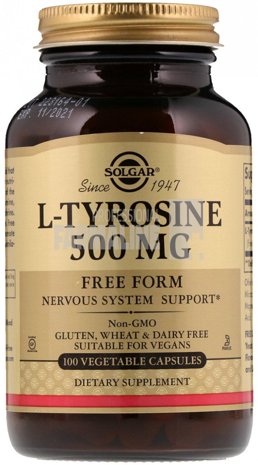 Solgar L-Tyrosine 500 mg 50 g