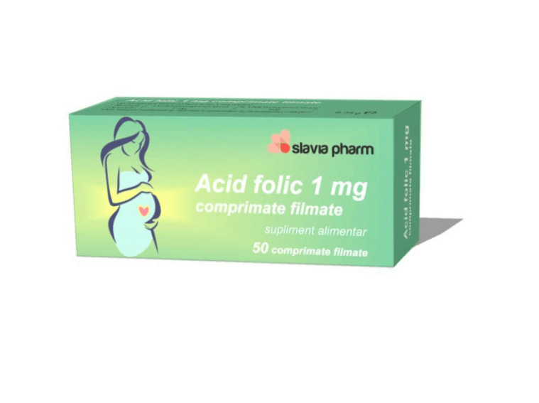 Acid folic 1 mg 50 comprimate