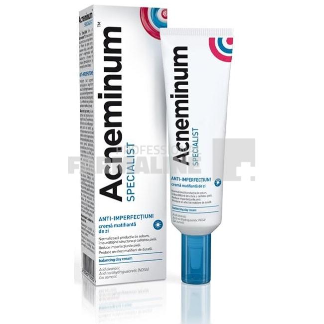 Acneminum Specialist Crema de zi detoxifianta 30 ml