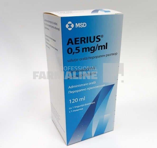 AERIUS 0,5mg/ml SOLUTIE ORALA X 1