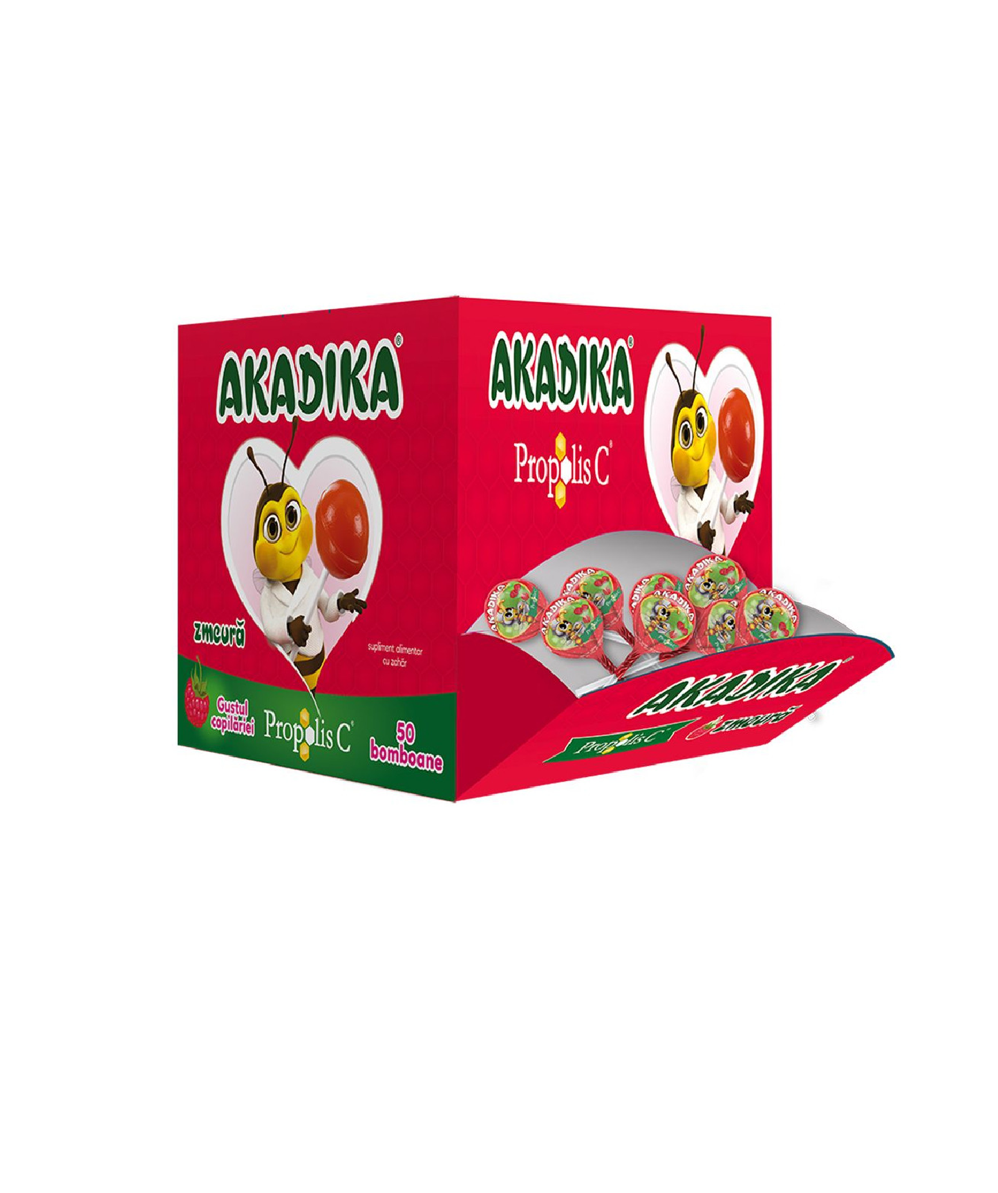 Akadika Propolis C Zmeura 50 bucati