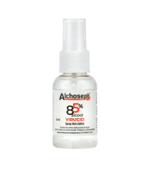 Alchosept Spray dezinfectat maini si tegumente 85% alcool 40 ml