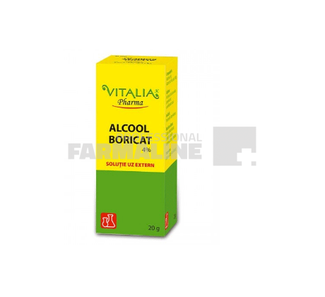 Vitalia Alcool Boricat 4% 20 g