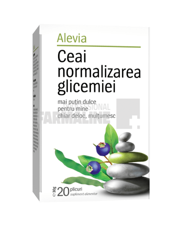 Alevia Ceai normalizarea glicemiei 20 plicuri