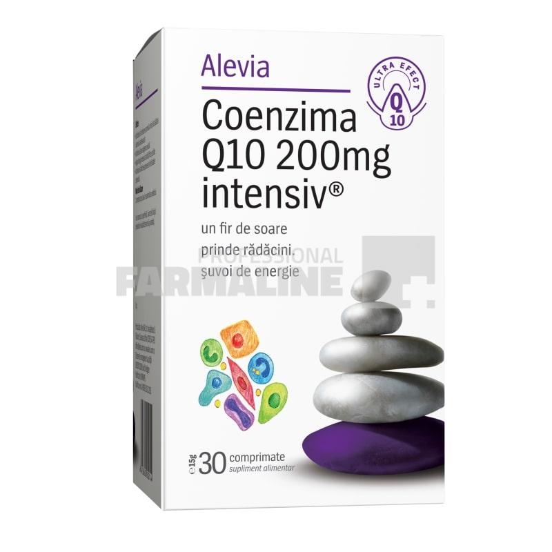 Alevia Coenzima Q10 200 mg intensiv 30 comprimate