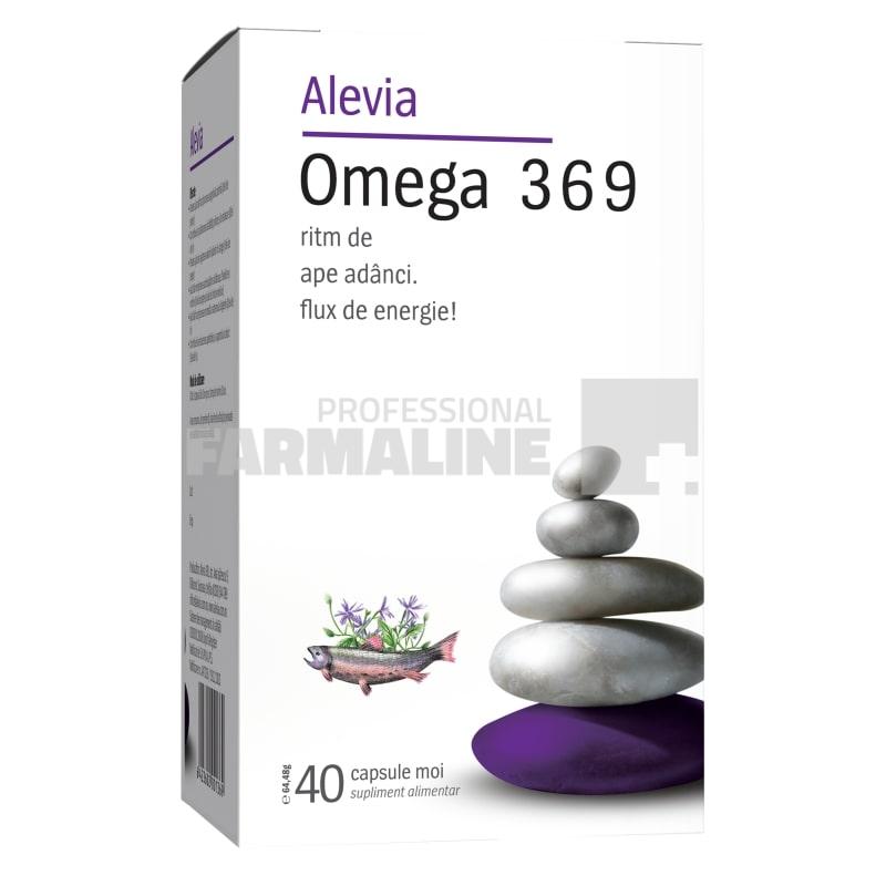 Alevia Omega 3 6 9 40 comprimate