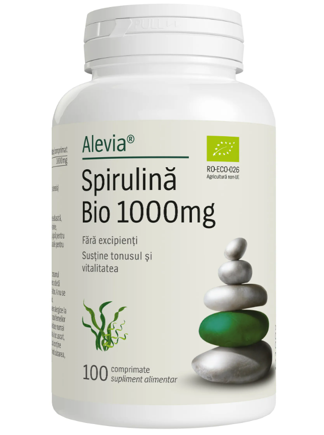 Alevia Spirulină 1000mg 100 comprimate