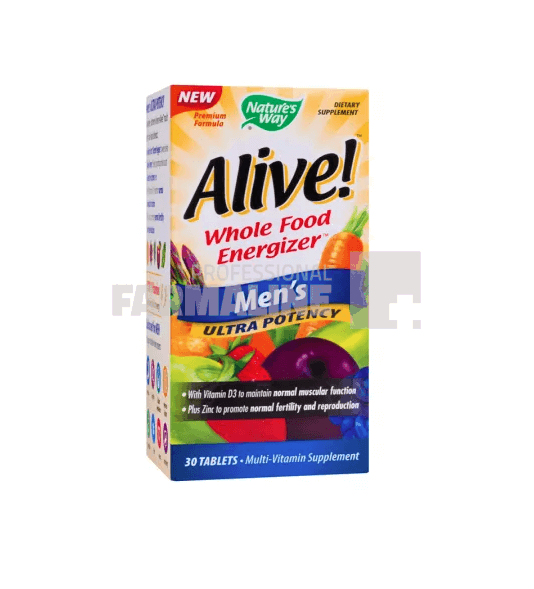 Alive! Once Daily Men\'s Ultra Potency 30 capsule