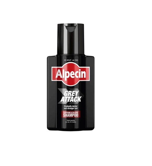 Alpecin Grey Attack sampon cu cafeina pentru par grizonat 200 ml