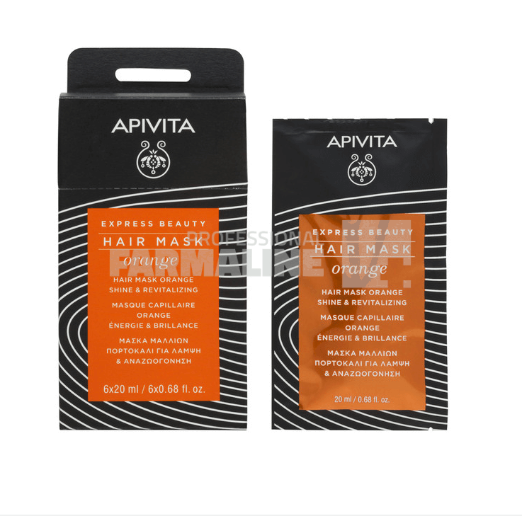 Apivita Express Beauty Hair masca de par revitalizanta 20 ml