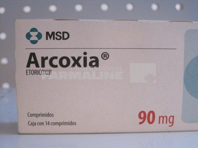 ARCOXIA 90 mg prospect pret compensat
