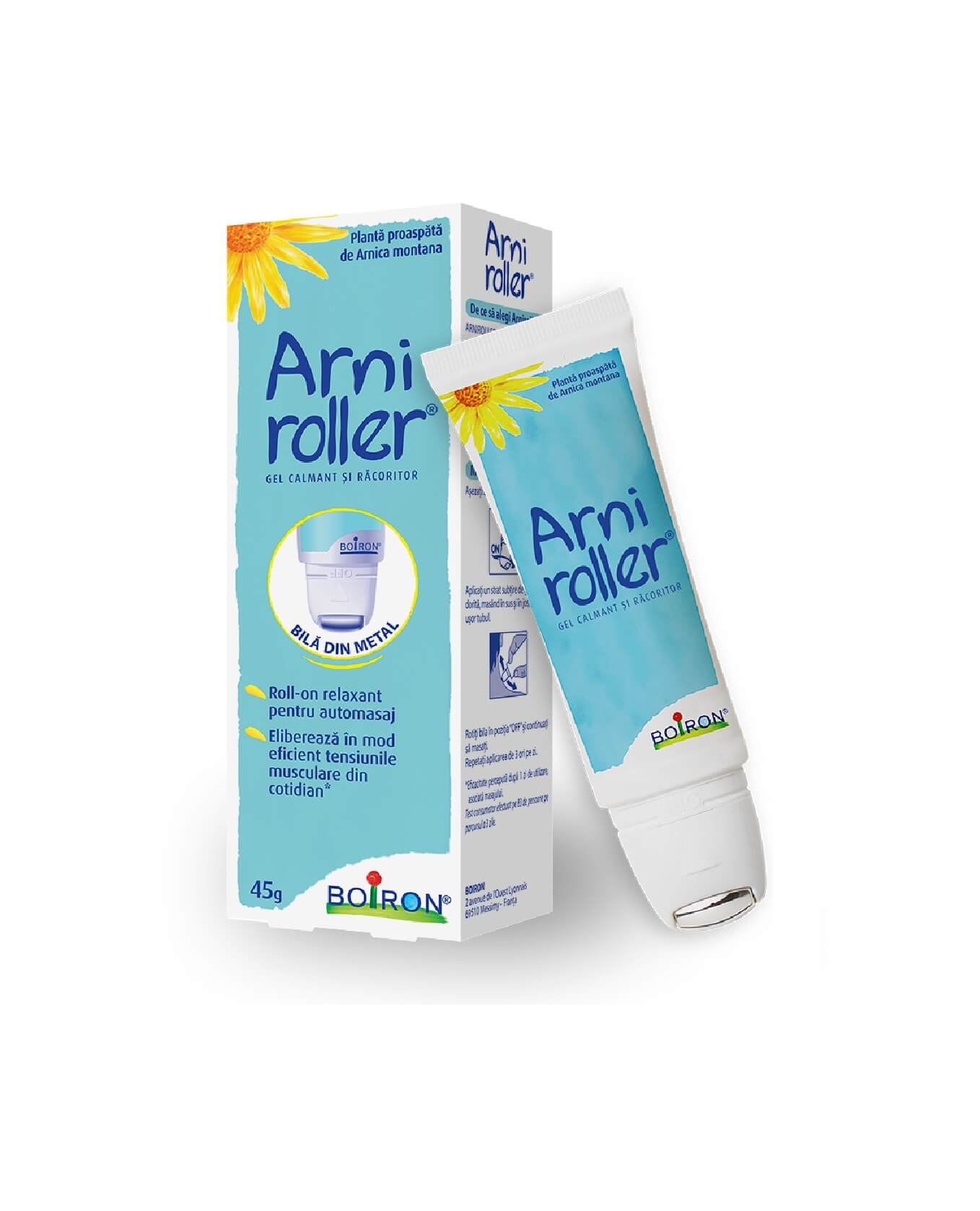Arniroller Gel calmant si racoritor 45 g Boiron