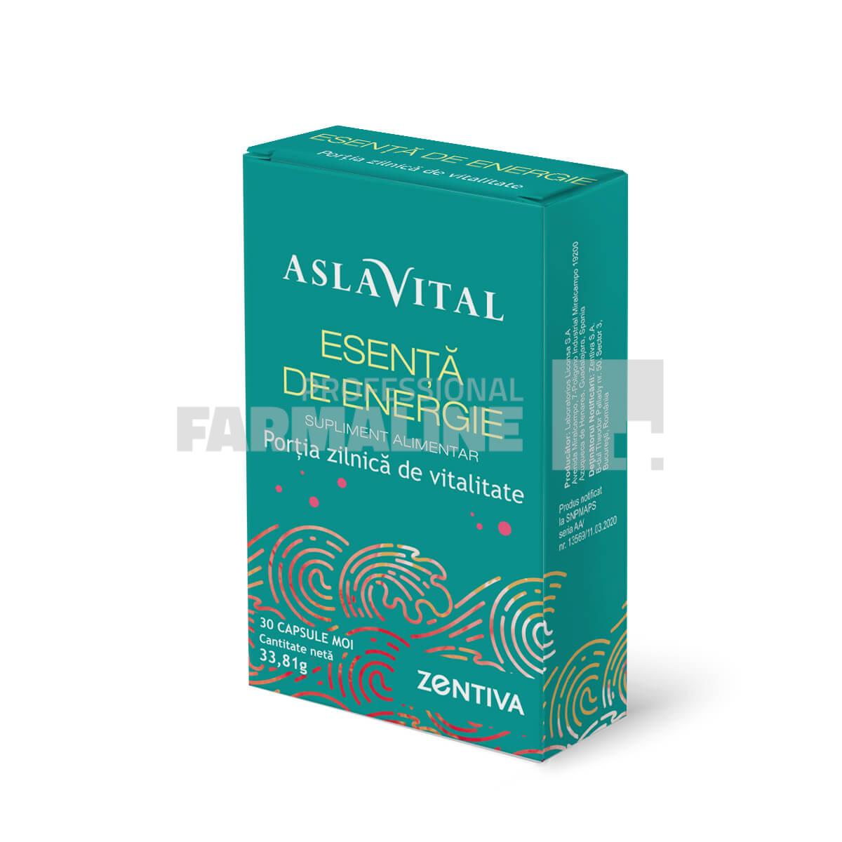 Aslavital Esență de Energie, Zentiva, Supliment alimentar pentru porția zilnică de vitalitate.