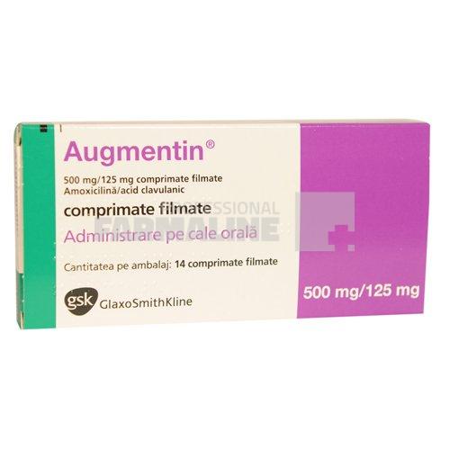 AUGMENTIN 500 mg/125 mg X 14