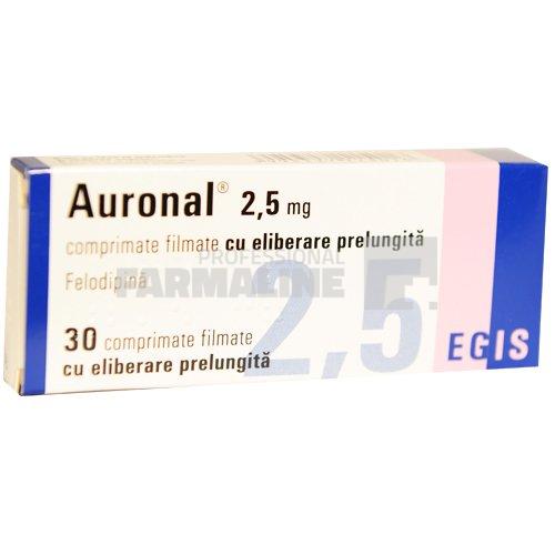 AURONAL 2,5 mg x 30 COMPR. FILM. ELIB. PREL. 2,5mg EGIS PHARMACEUTICALS