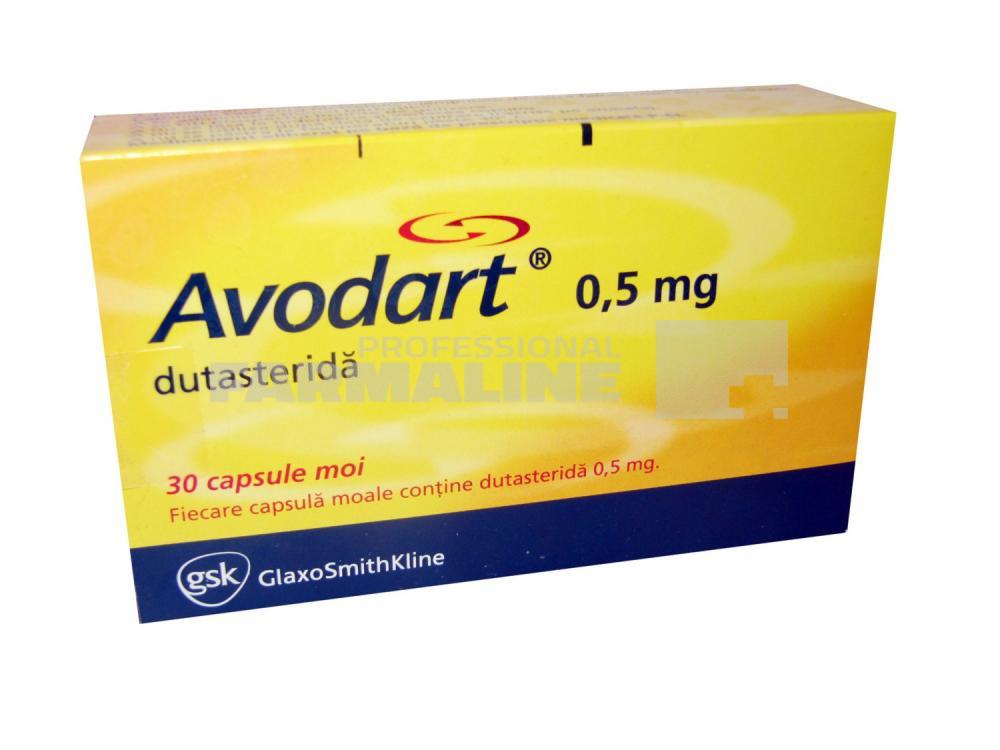 AVODART 0,5 mg x 30 CAPS. MOI 0,5mg GLAXOSMITHKLINE (GS