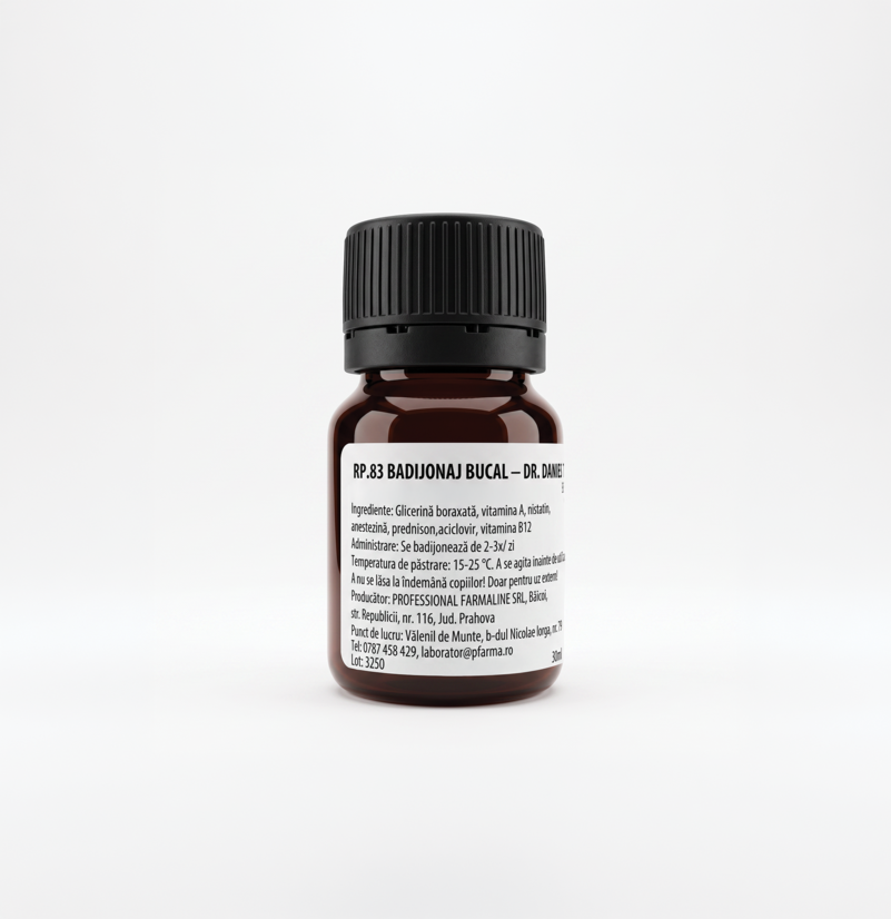 Badijonaj contra aftelor - Dr. Daniel 30 ml