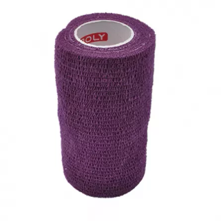 Bandaj elastic autoadeziv 10cm x 450cm Violet  1rola Aseptica