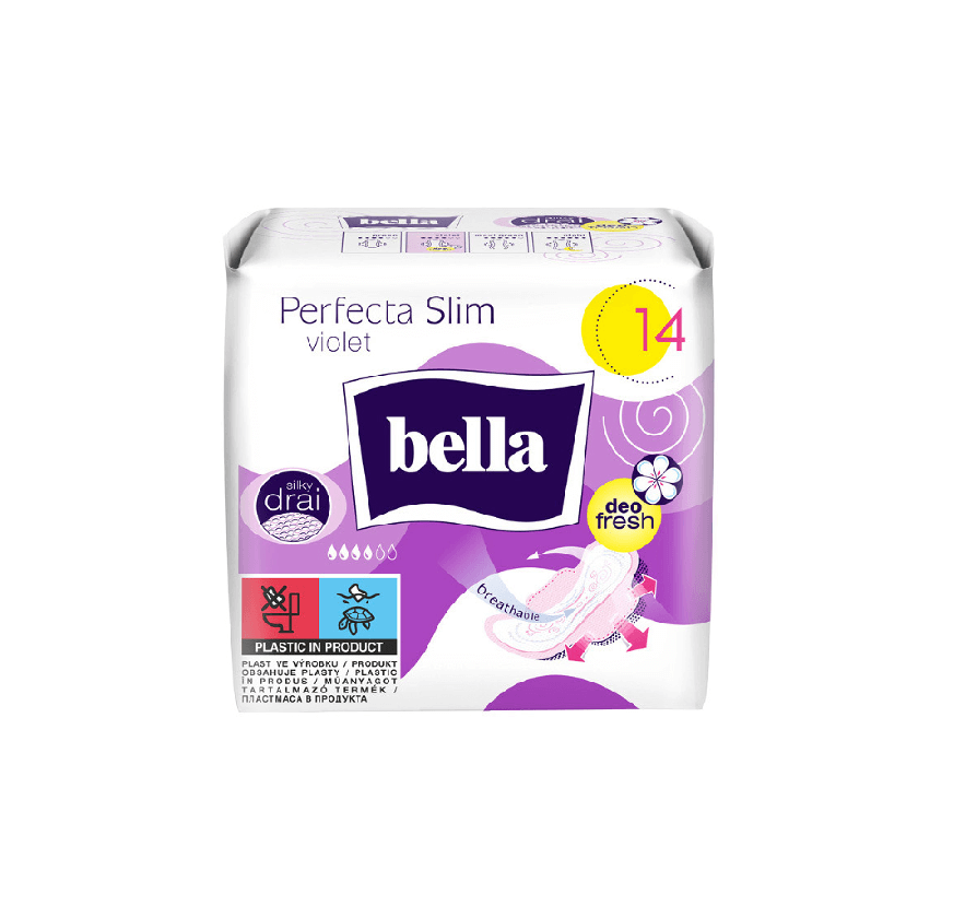 Bella Perfecta Slim Violet 14 buc