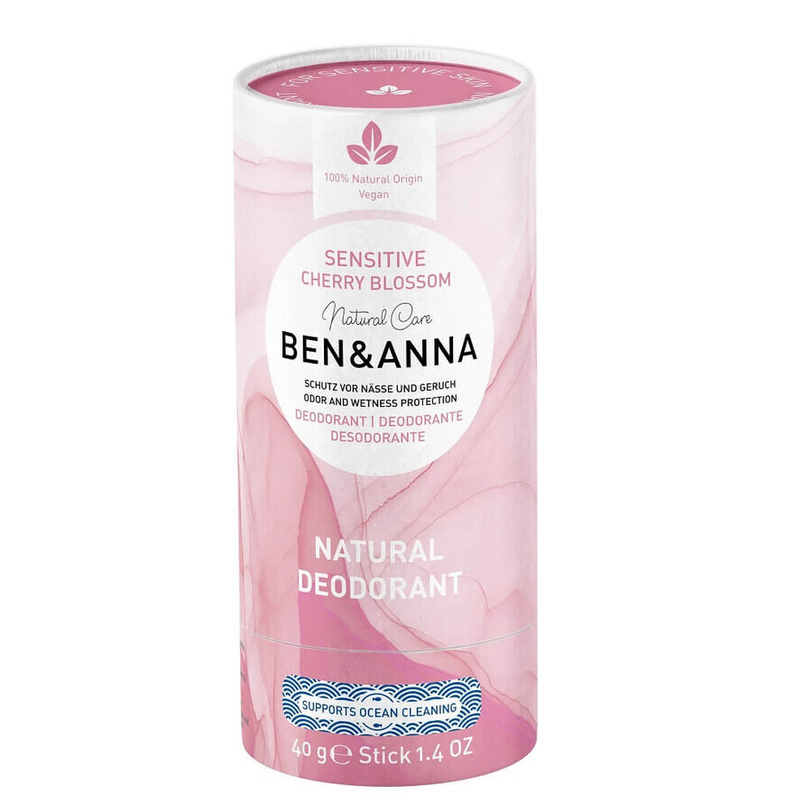 Ben & Anna japanes blossom deodorant natural stick 40g