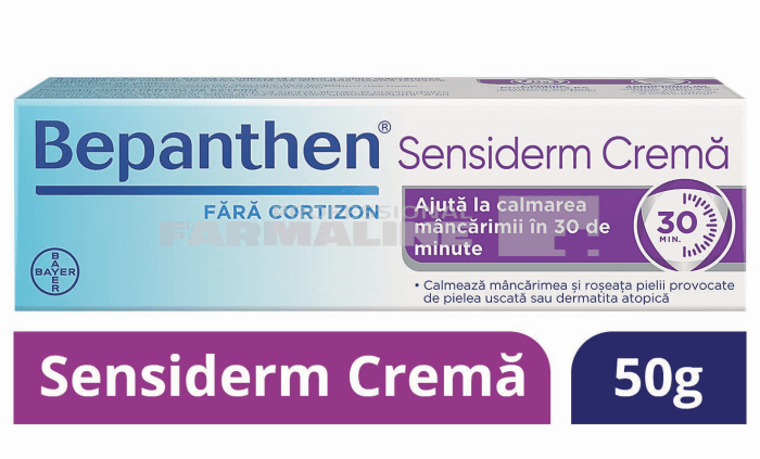 bepanthen sensiderm crema 50 gr calmeaza mancari 165960 1 16818230528353