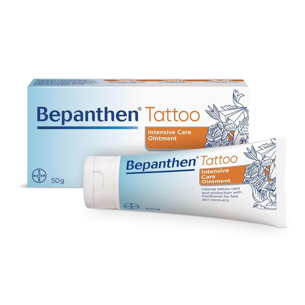 Bepanthen Tatoo Unguent pentru ingrijirea tatuajelor 50 g