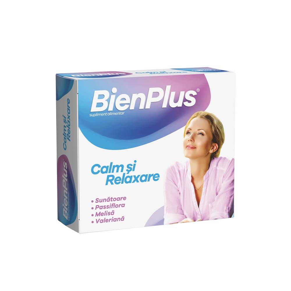 Bien Plus Calm si relaxare 20 capsule