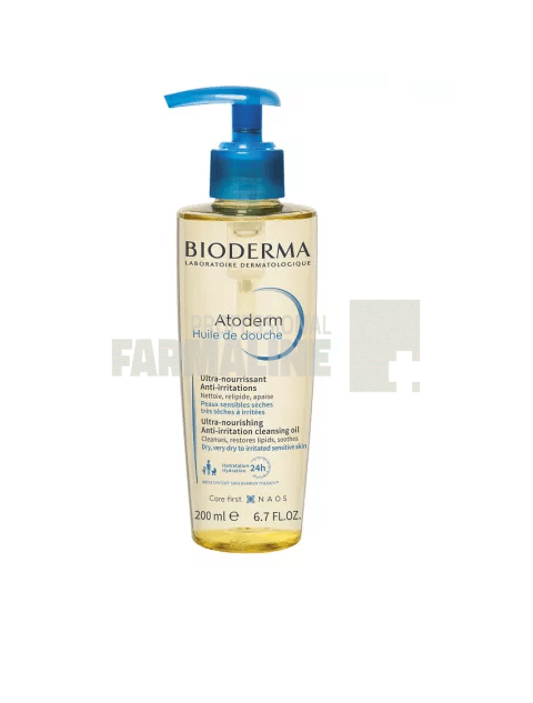 Bioderma Atoderm Ulei de dus 200 ml