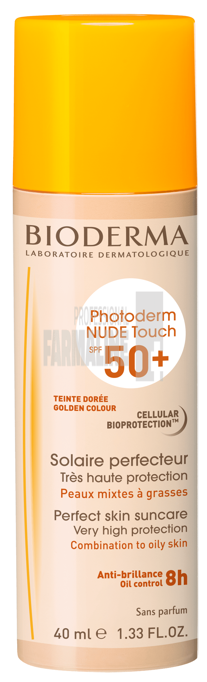 Bioderma Photoderm Nude Touch SPF50 Doree 40 ml