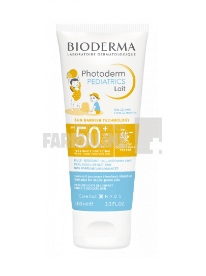 Bioderma Photoderm Pediatrics Lapte SPF50+ 100 ml
