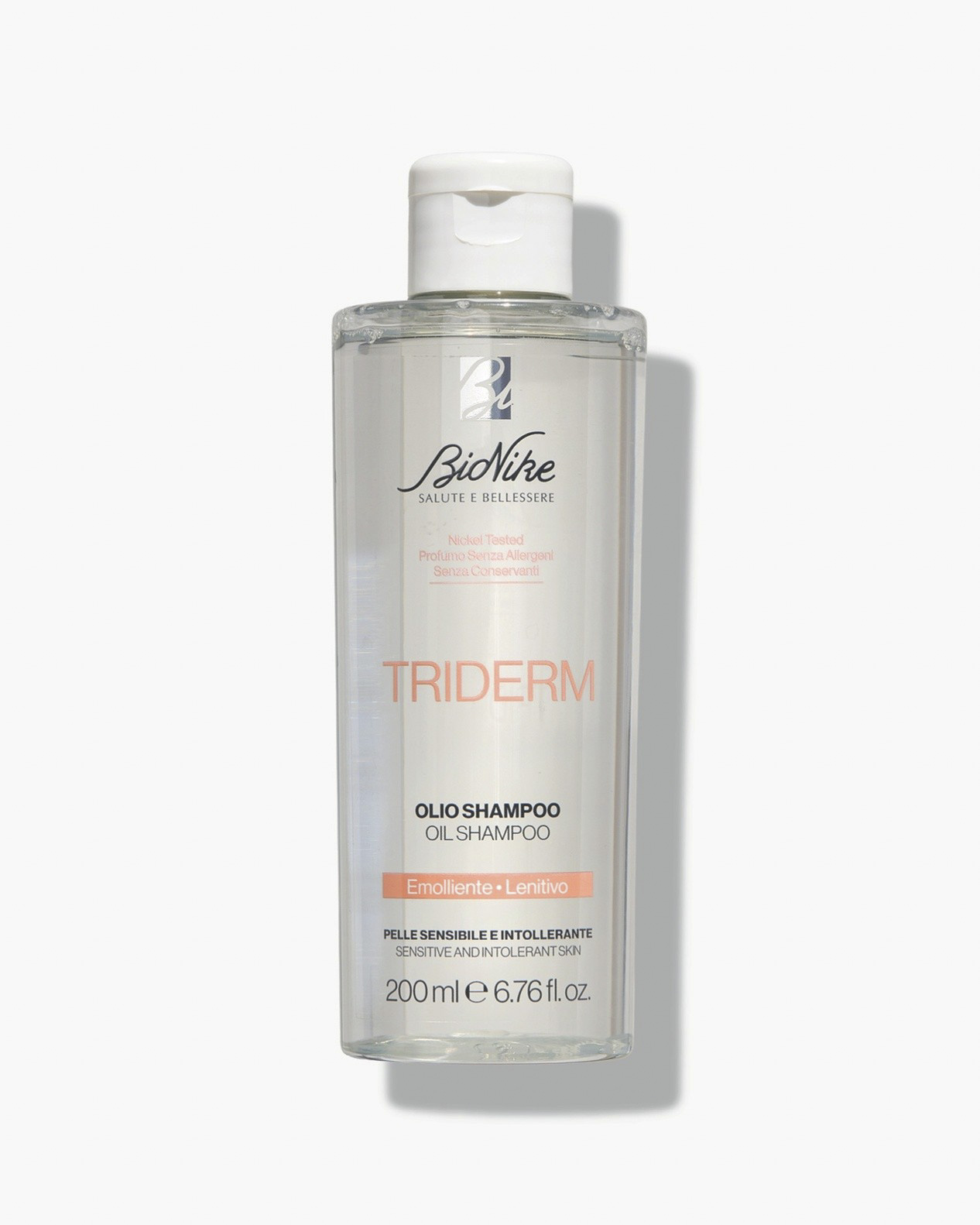 Bionike triderm oil shampoo sampon uleios pentru scalp iritat.dermatita seboreica 200ml fl. Bionike