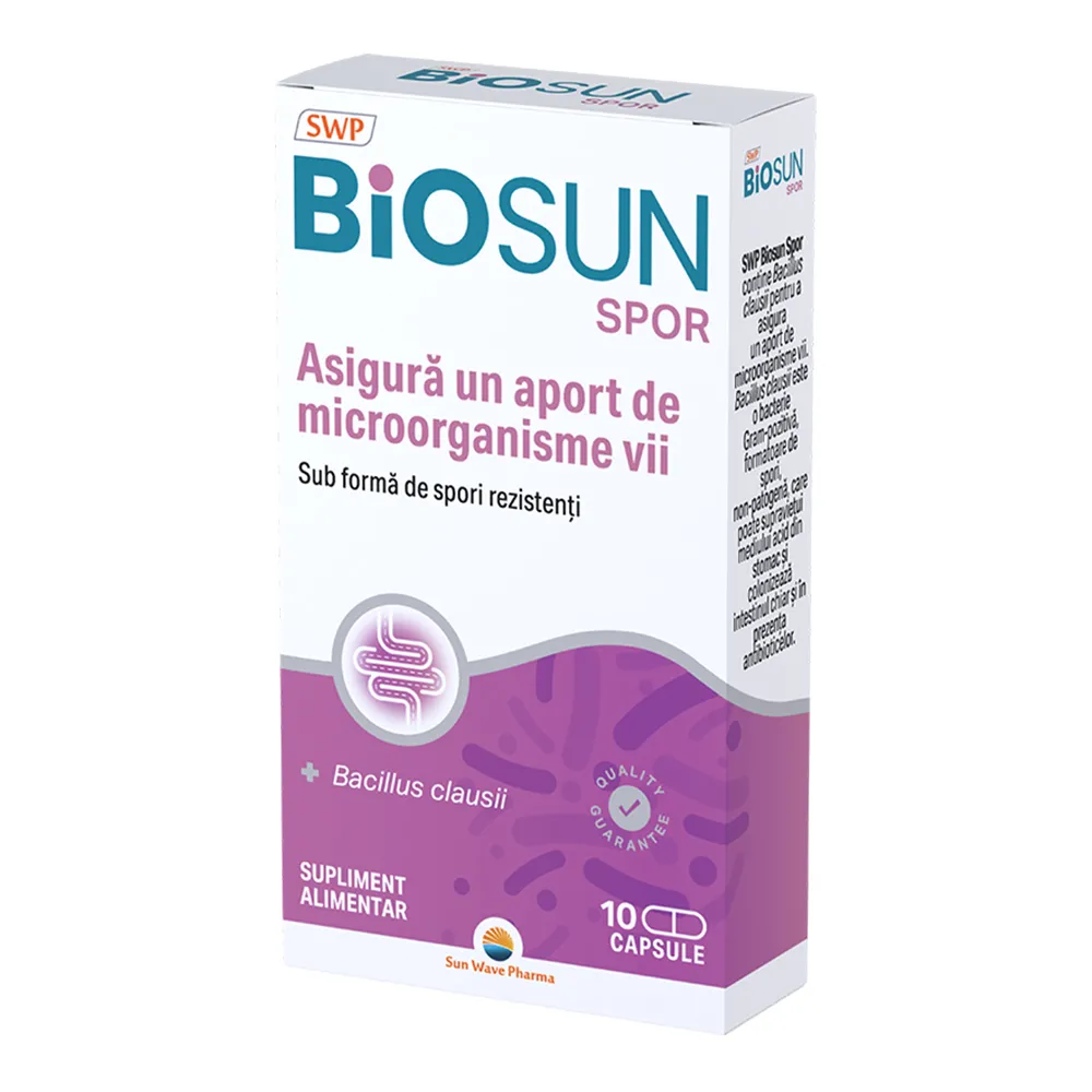 Biosun Spor 10 caps. Sun Wave Pharma
