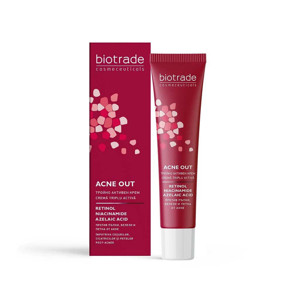 Biotrade Acne Out Crema triplu activa 30 ml