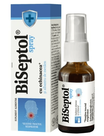 Biseptol cu echinacea si albastru de metilen spray 20ml fl. Dacia Plant