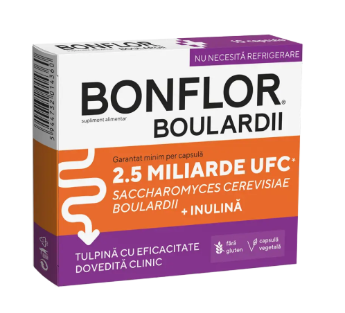 Bonflor Boulardii 10 capsule