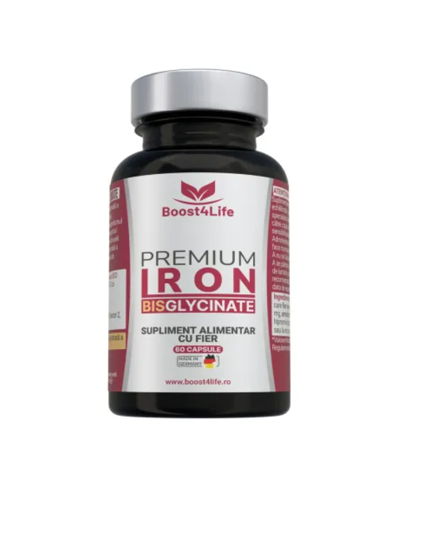 Boost4Life Fier Bisglicinat Premium 71.8 mg 60 capsule vegane