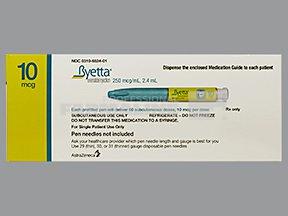 Prospect Medicament - BYETTA, solutie injectabila, stilou injector (pen) preumplut