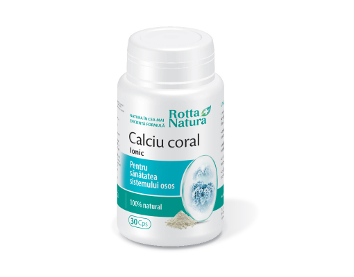 Calciu Coral ionic  30 caps. Rotta Natura